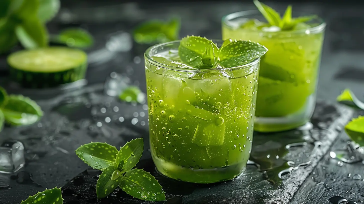 Aloe Vera Juice: A Gentle Way to Flush Out Toxins
