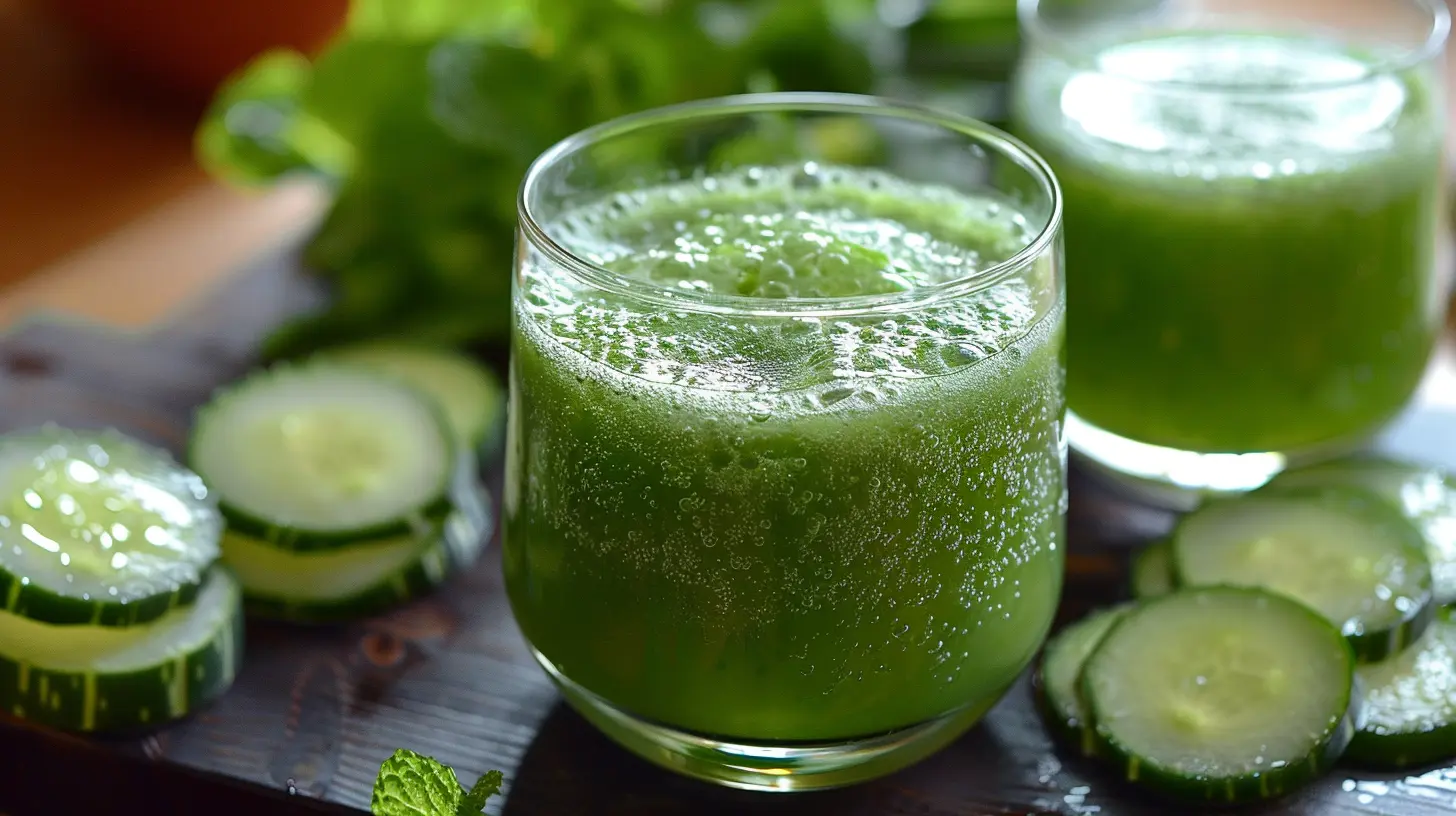 Detox with Aloe & Mint: A Cooling, Cleansing Drink