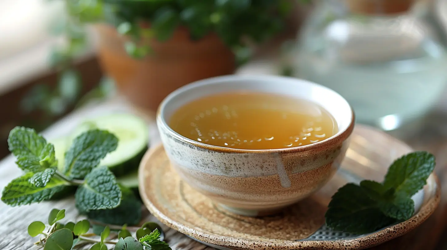 Detox with Aloe & Mint: A Cooling, Cleansing Drink