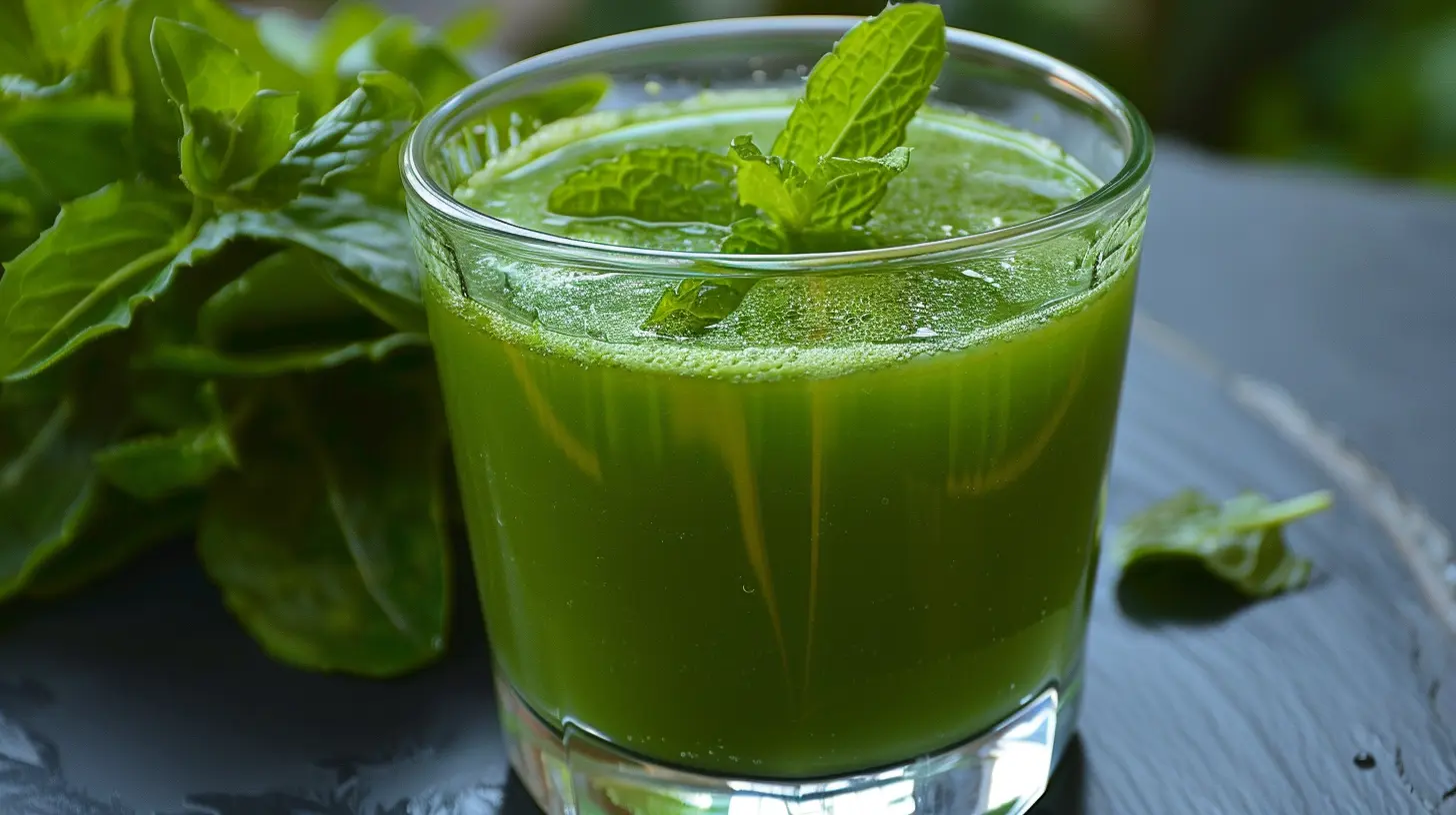 Detox with Aloe & Mint: A Cooling, Cleansing Drink
