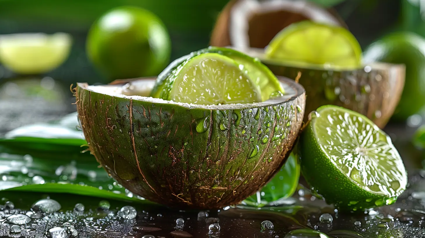 Detoxify Naturally with Coconut Water and Lime