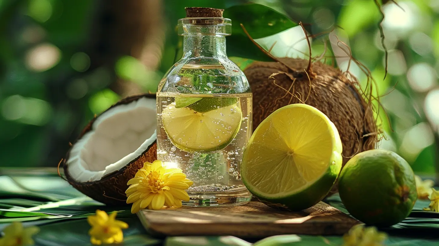 Detoxify Naturally with Coconut Water and Lime