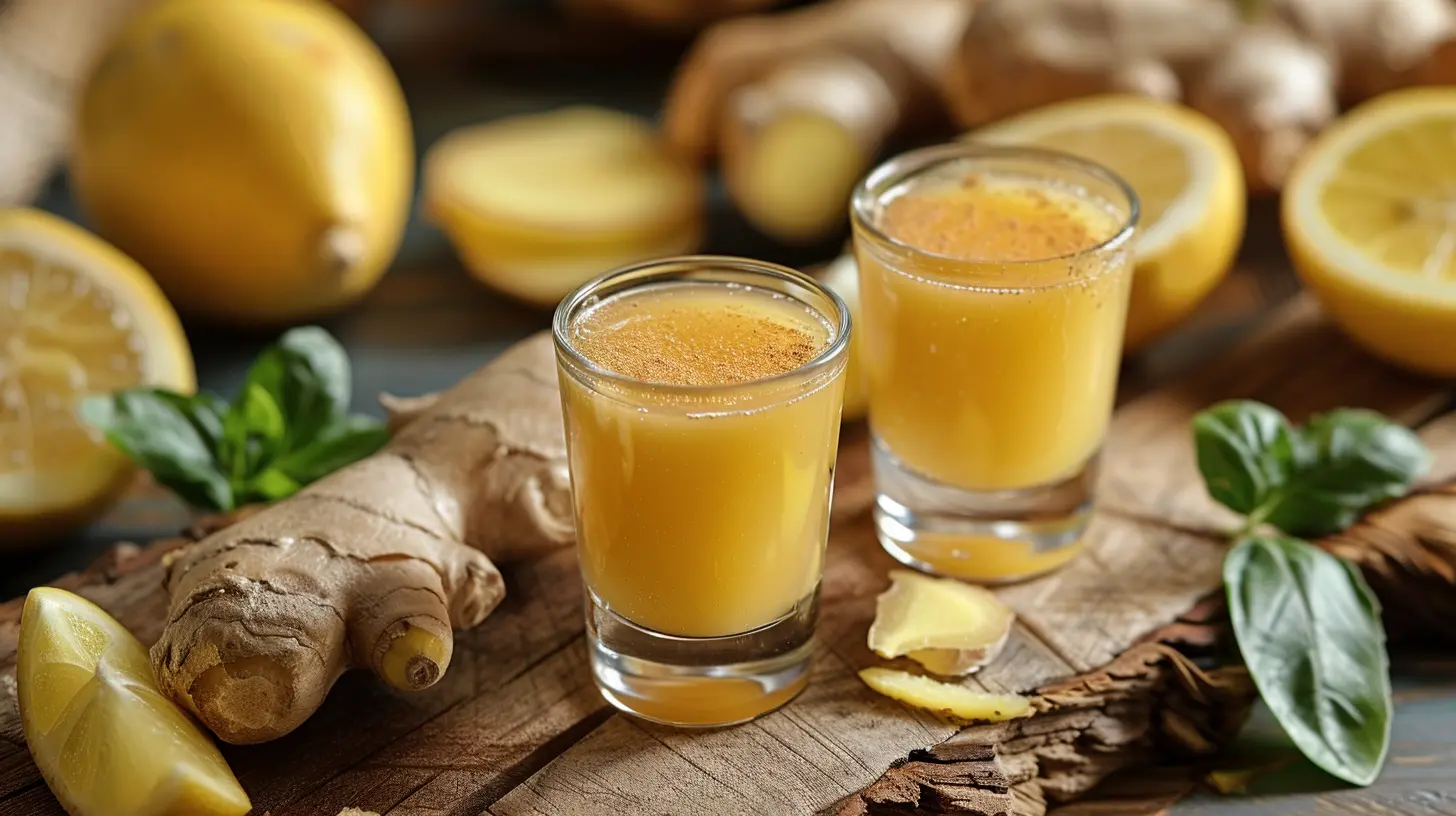 Ginger Shots: Quick Detoxifying Power in a Shot Glass