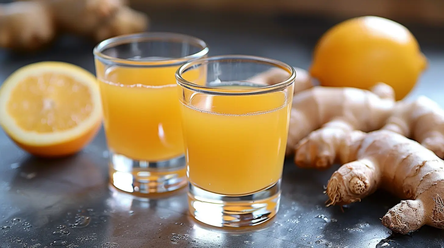 Ginger Shots: Quick Detoxifying Power in a Shot Glass