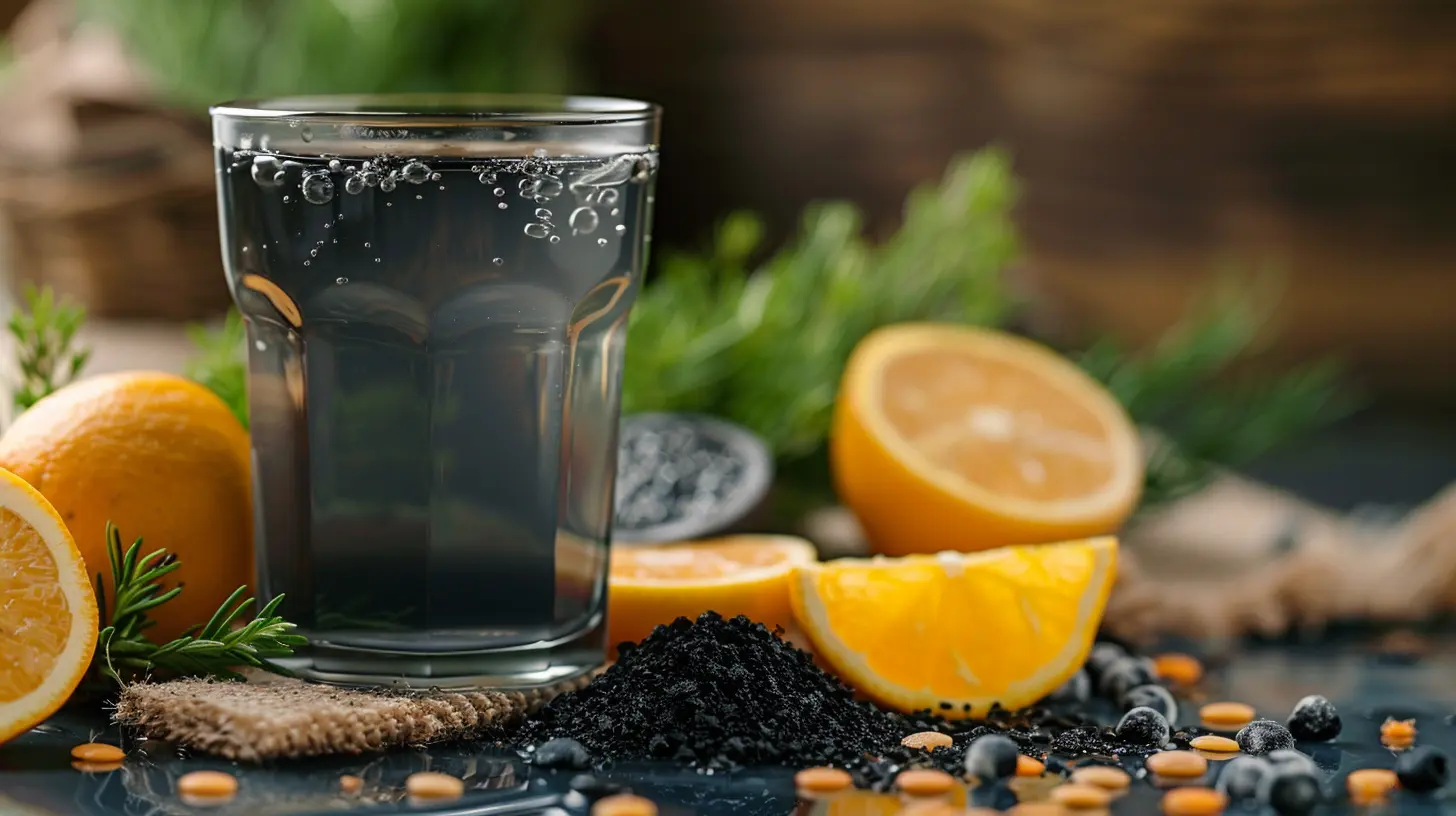 How Activated Charcoal Water Can Help Cleanse Your System