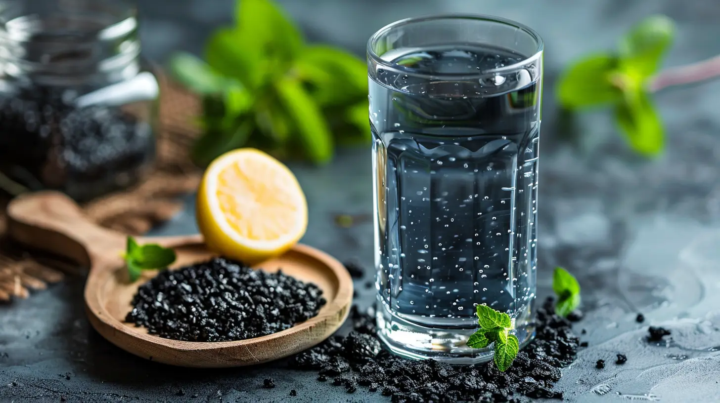 How Activated Charcoal Water Can Help Cleanse Your System