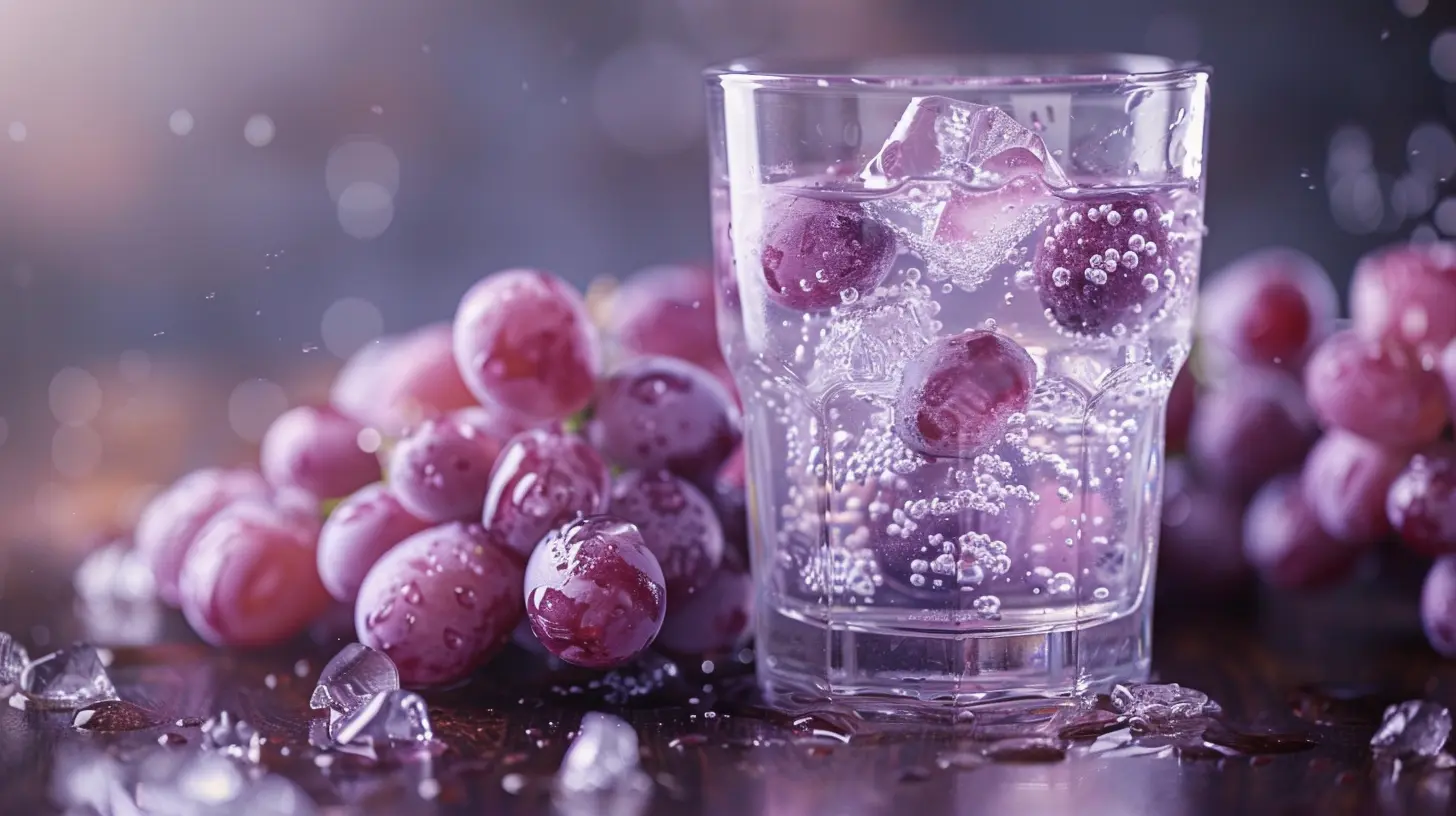 Natural Grape Detox Water for a Sweet Cleanse