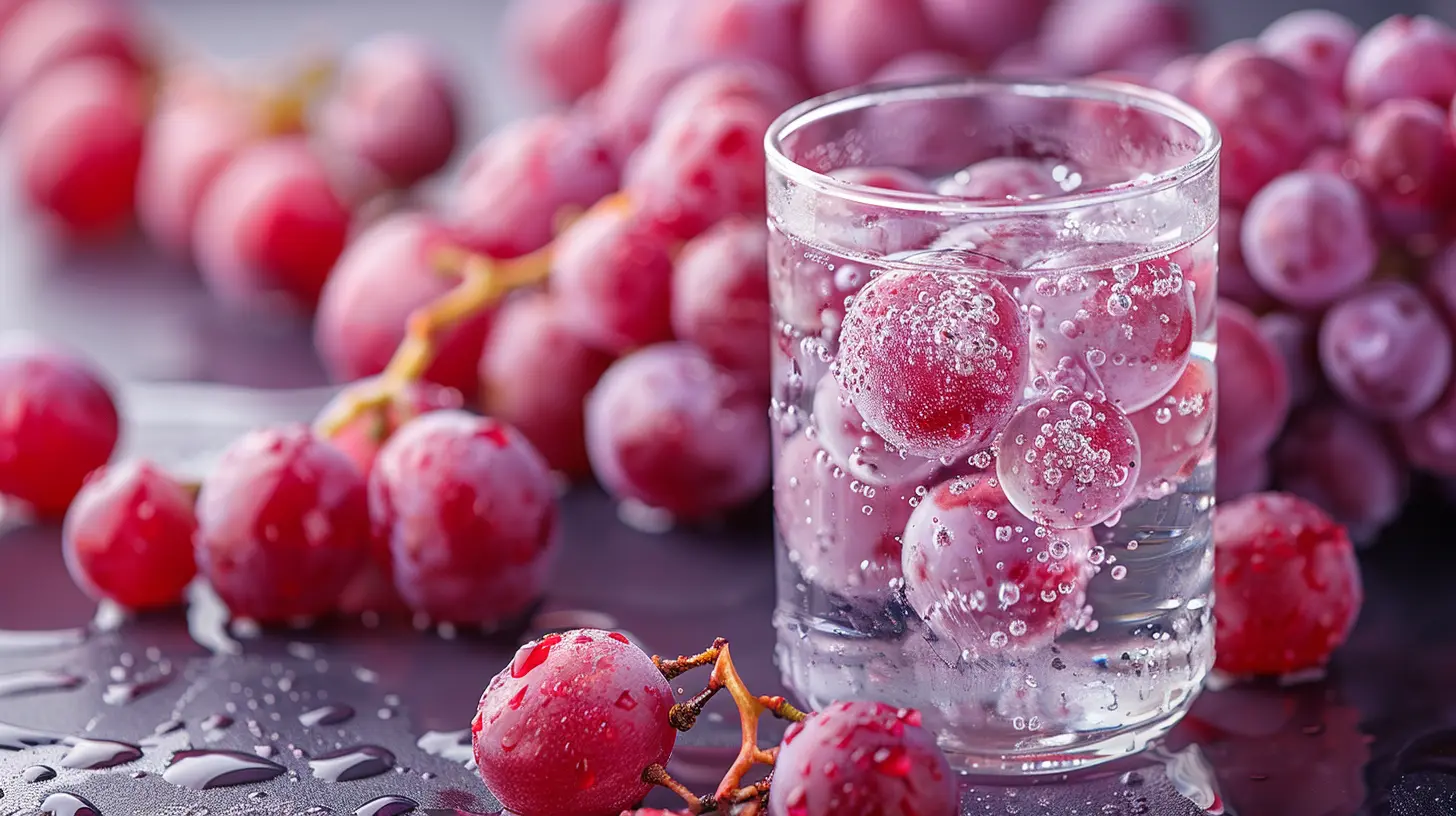 Natural Grape Detox Water for a Sweet Cleanse