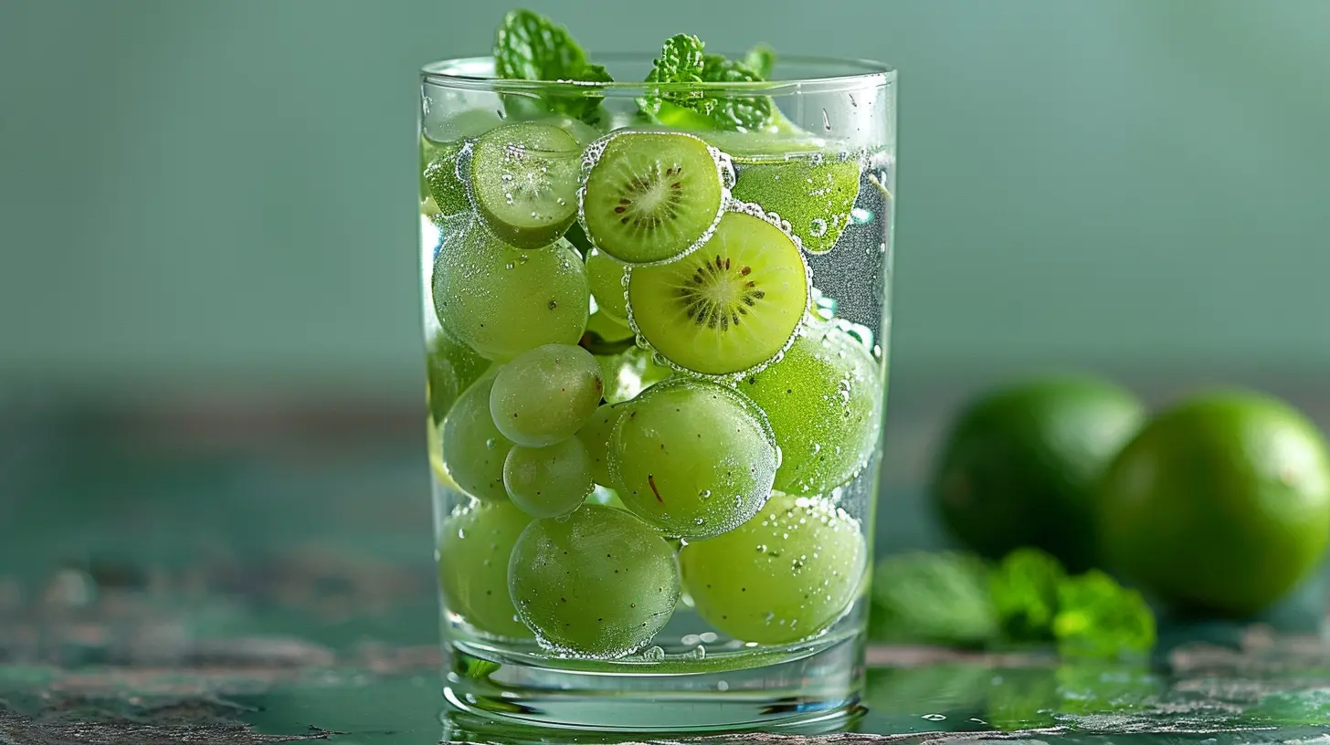 Natural Grape Detox Water for a Sweet Cleanse