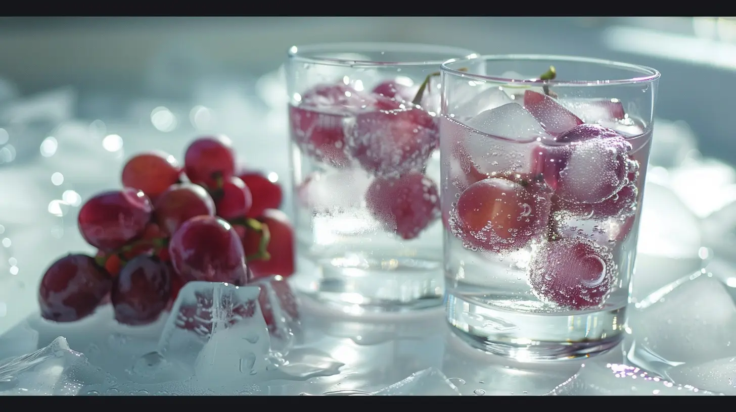 Natural Grape Detox Water for a Sweet Cleanse