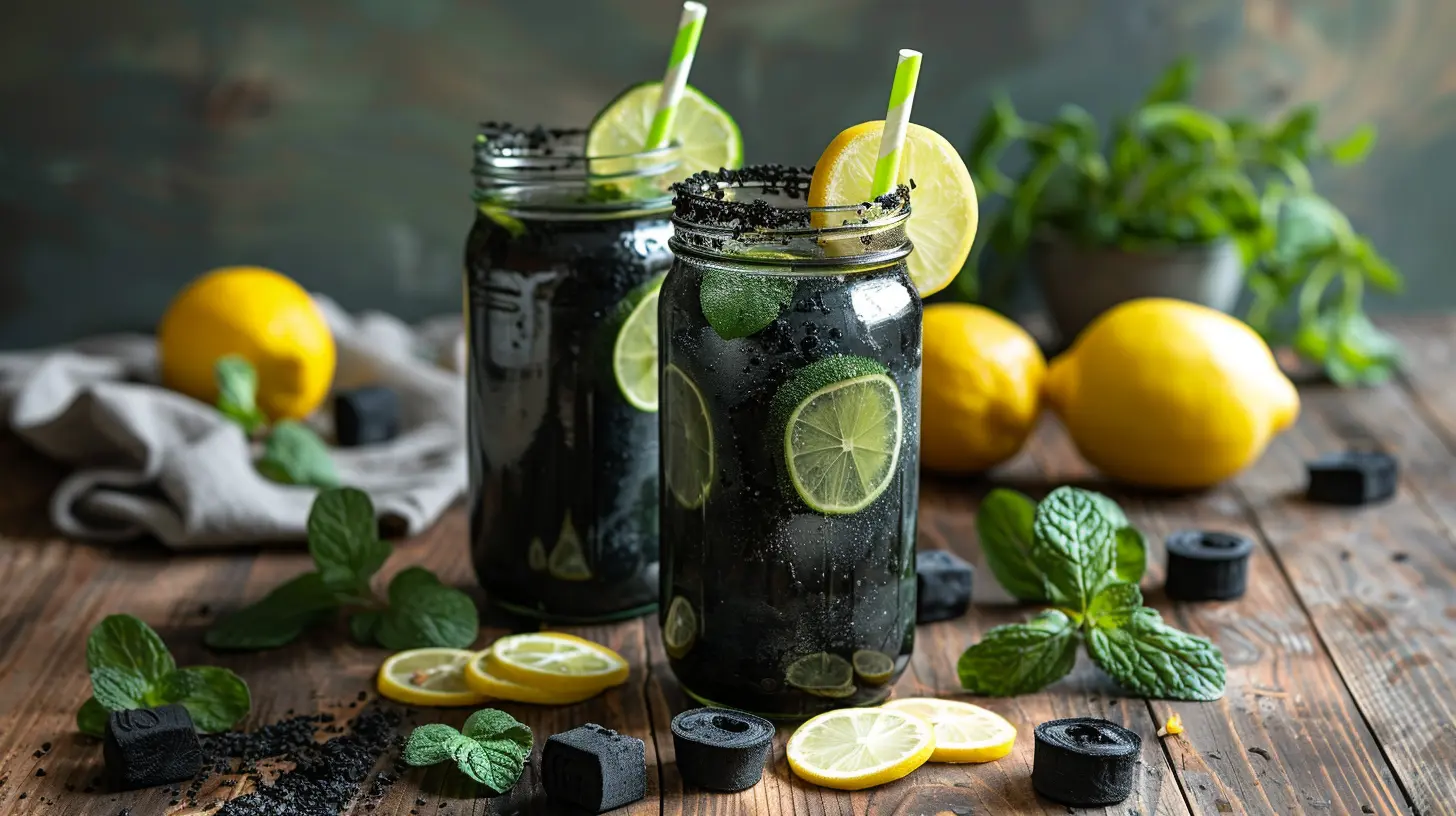 The Amazing Benefits of Charcoal-Infused Detox Waters