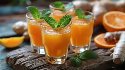 Ginger Shots: Quick Detoxifying Power in a Shot Glass
