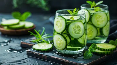 Refreshing Cucumber Detox Water for Glowing Skin