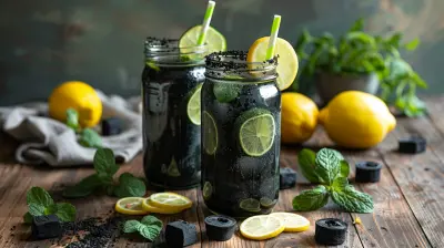 The Amazing Benefits of Charcoal-Infused Detox Waters