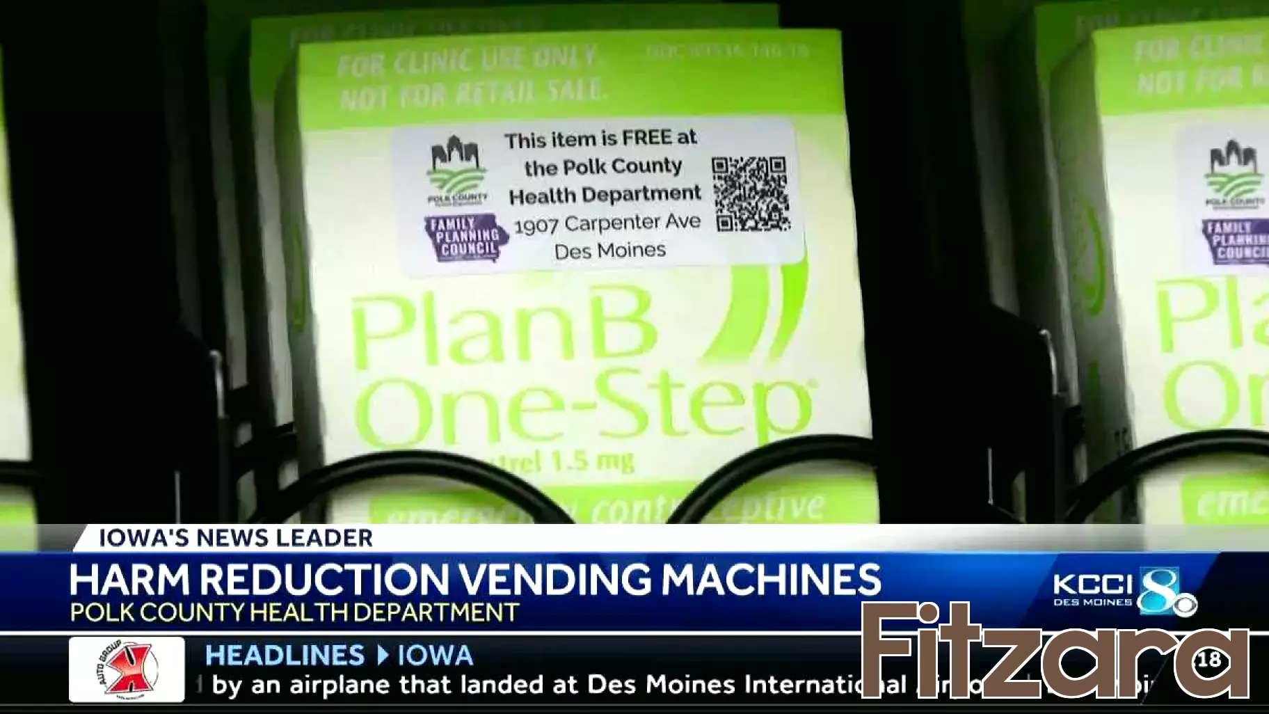 Harm-Reduction Vending Machine Sees High Demand for Plan B in Polk County