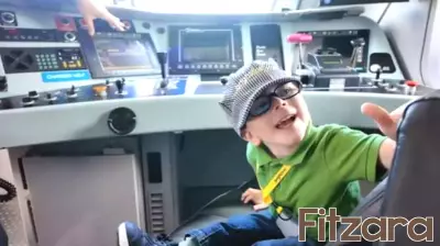 Brightline Offers Young Patients a Unique Experience as Conductors