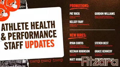 Browns Strengthen Athlete Health and Performance Team with New Hires and Promotions