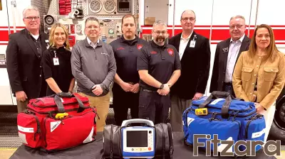 Essentia Health, Southern Valley Fire and Rescue celebrate partnership to improve advanced emergency medical care