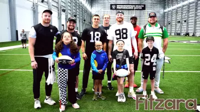 Raiders and Intermountain Health Celebrate Young Cancer Warriors