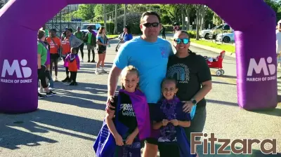 Tampa Family Commemorates Daughter's Health Achievement at March for Babies Event