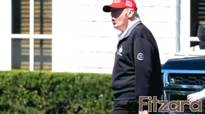 Trump Addresses Health Speculations During Golf Outing