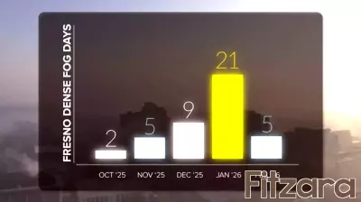 Tule fog lingers across the valley, prompting safety and health warnings